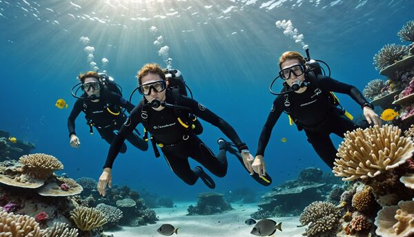 Quels sont les différents niveaux de formation en plongée sous-marine ?