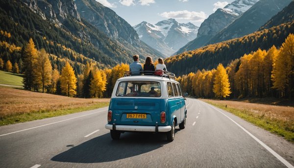 Les meilleures destinations pour un road trip en famille en Europe