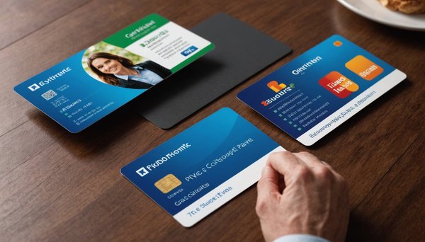 Top 5 supports pour l'impression de cartes pvc efficaces