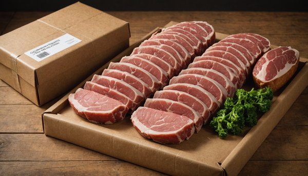 Colis de viande de porc : le terroir à domicile